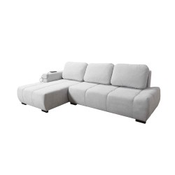 Oscar corner sofa with sleeping function and USB port – Comfort and style in your living room Oscar corner sofa with sleeping function and USB port – Comfort and style in your living room