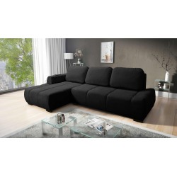 Oscar corner sofa with sleeping function and USB port – Comfort and style in your living room