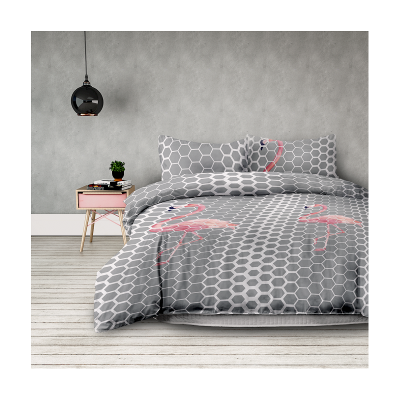 Frankhauer Microfiber Bedding LIGHT FLAMINGO Frankhauer Microfiber Bedding LIGHT FLAMINGO