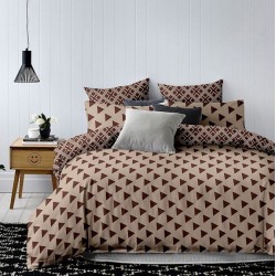 Frankhauer Ropa de cama TRIÁNGULOS 100% microfibra