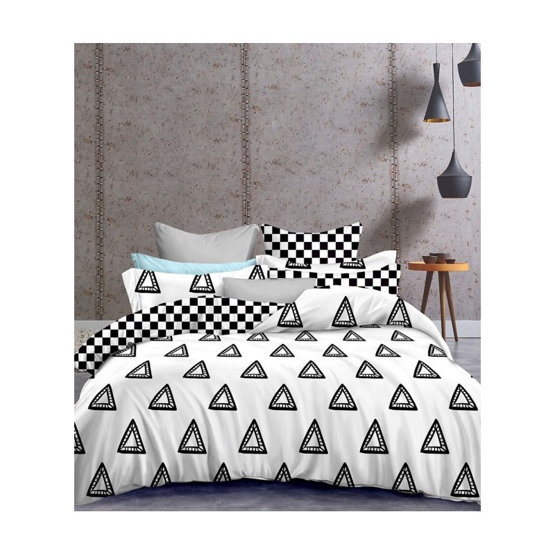 Frankhauer Bedding WHITE-BLACK 100% microfiber Frankhauer Bedding WHITE-BLACK 100% microfiber