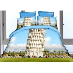 Frankhauer Pościel 3D WIEŻA 100% MIKROFIBRA