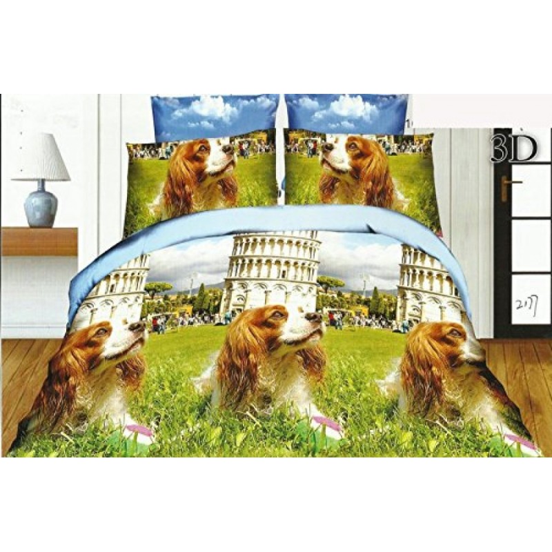 Frankhauer 3D Bedding DOG PATTERN 2 - 100% microfiber Frankhauer 3D Bedding DOG PATTERN 2 - 100% microfiber