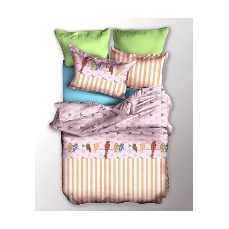 Frankhauer Bedding 100% Microfiber COLORFUL BIRDS Frankhauer Bedding 100% Microfiber COLORFUL BIRDS