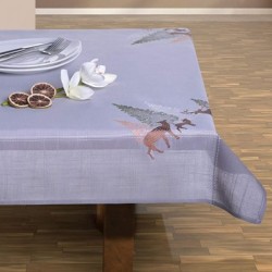 Frankhauer Tablecloth Family of Reindeer