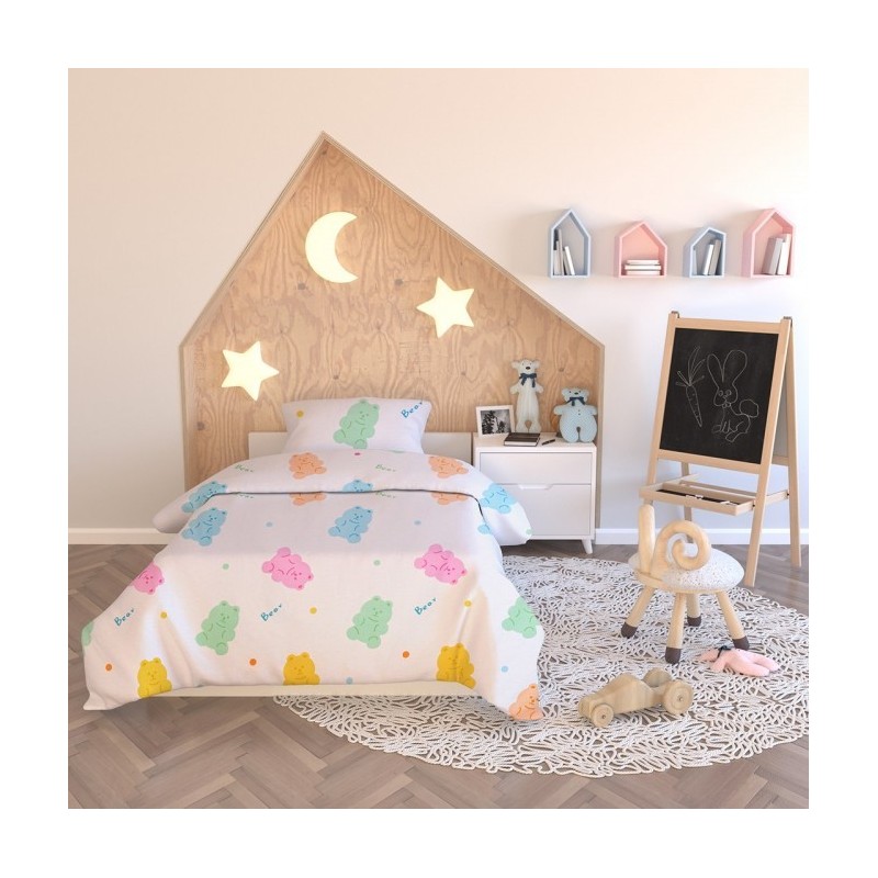Frankhauer Children's Bedding Candy Bears 100% Cotton Frankhauer Children's Bedding Candy Bears 100% Cotton