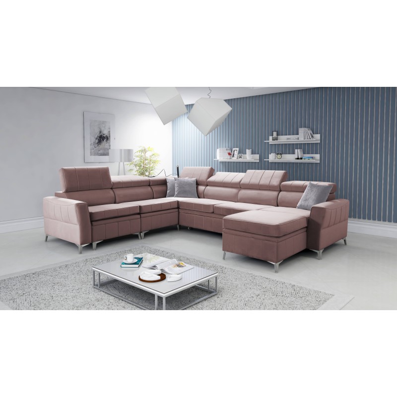bMeta Title:/b Modena VII Corner Sofa with Sleeping Function - Elegance and Functionality | [YOUR STORE NAME]