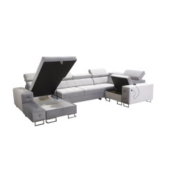 Esquina Fusion IV con asiento capitoné, función de cama y puerto USB | Terciopelo | Hidrofóbico, Magic Velvet 2229 Esquina Fusion IV con asiento capitoné, función de cama y puerto USB | Terciopelo | Hidrofóbico, Magic Velvet 2229