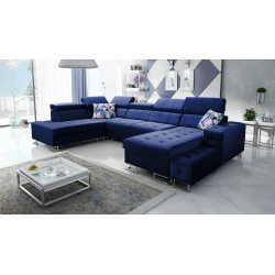 Sofá Esquinero Elegante Fusion VI con Asiento Acolchado - Comodidad y Estilo Excepcionales