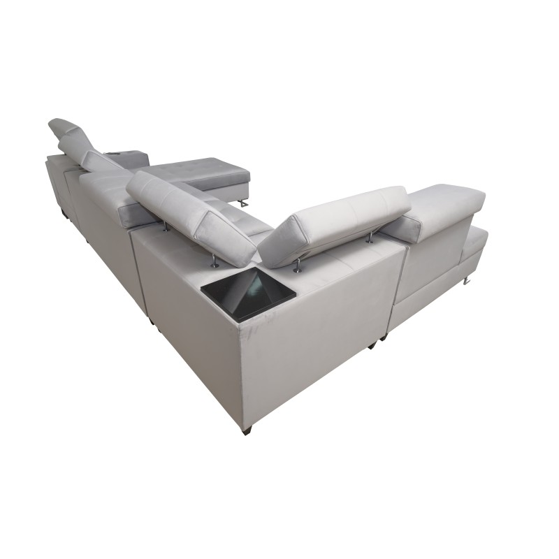 Sofá Esquinero Elegante Fusion VI con Asiento Acolchado - Comodidad y Estilo Excepcionales Sofá Esquinero Elegante Fusion VI con Asiento Acolchado - Comodidad y Estilo Excepcionales