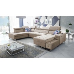 Sofá Esquinero Elegante Fusion VI con Asiento Acolchado - Comodidad y Estilo Excepcionales