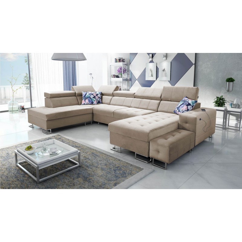Sofá Esquinero Elegante Fusion VI con Asiento Acolchado - Comodidad y Estilo Excepcionales Sofá Esquinero Elegante Fusion VI con Asiento Acolchado - Comodidad y Estilo Excepcionales