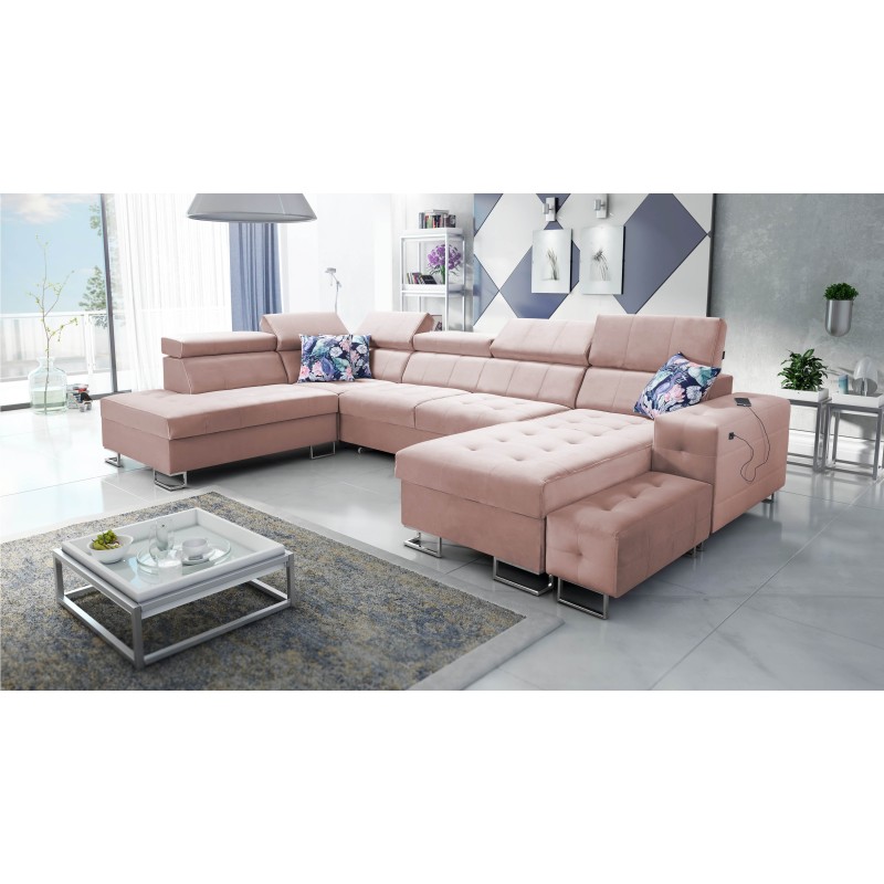 Sofá Esquinero Elegante Fusion VI con Asiento Acolchado - Comodidad y Estilo Excepcionales Sofá Esquinero Elegante Fusion VI con Asiento Acolchado - Comodidad y Estilo Excepcionales