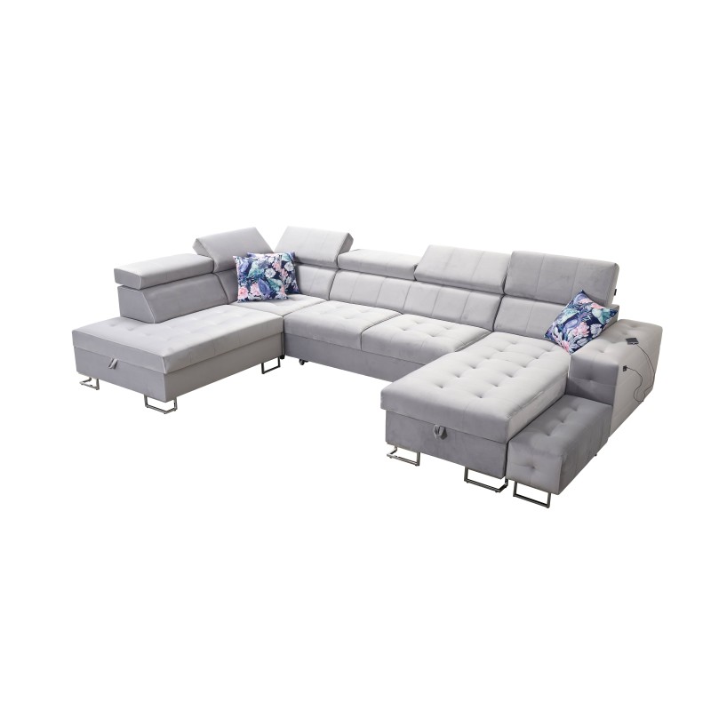 Sofá Esquinero Elegante Fusion VI con Asiento Acolchado - Comodidad y Estilo Excepcionales Sofá Esquinero Elegante Fusion VI con Asiento Acolchado - Comodidad y Estilo Excepcionales