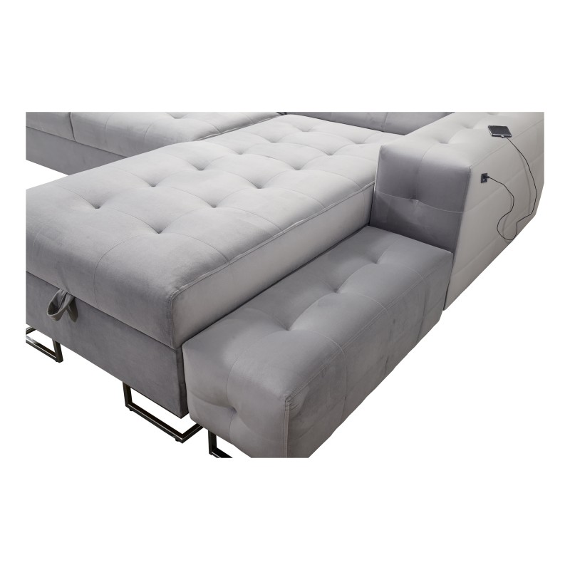Sofá Esquinero Elegante Fusion VI con Asiento Acolchado - Comodidad y Estilo Excepcionales Sofá Esquinero Elegante Fusion VI con Asiento Acolchado - Comodidad y Estilo Excepcionales