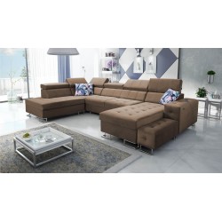 Sofá Esquinero Elegante Fusion VI con Asiento Acolchado - Comodidad y Estilo Excepcionales