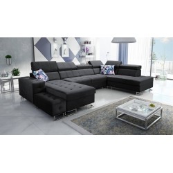 Sofá Esquinero Elegante Fusion VI con Asiento Acolchado - Comodidad y Estilo Excepcionales