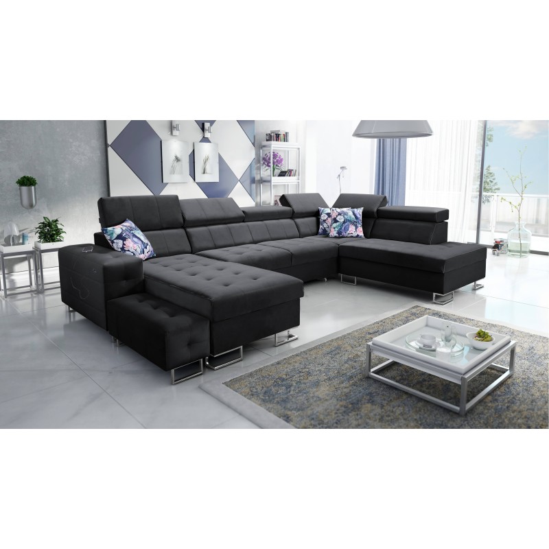 Sofá Esquinero Elegante Fusion VI con Asiento Acolchado - Comodidad y Estilo Excepcionales Sofá Esquinero Elegante Fusion VI con Asiento Acolchado - Comodidad y Estilo Excepcionales