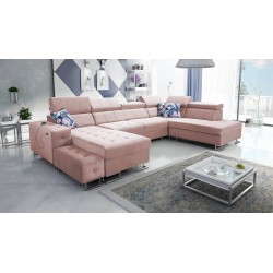 Elegancki Narożnik Fusion VI z Pikowanym Siedziskiem - Wyjątkowy Komfort i Styl