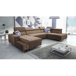 Sofá Esquinero Elegante Fusion VI con Asiento Acolchado - Comodidad y Estilo Excepcionales