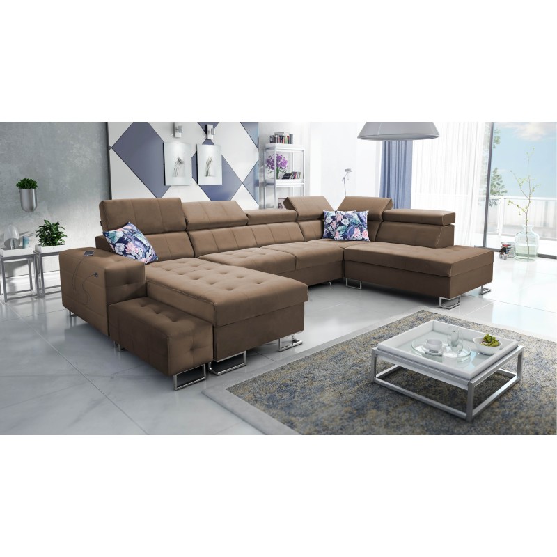Sofá Esquinero Elegante Fusion VI con Asiento Acolchado - Comodidad y Estilo Excepcionales Sofá Esquinero Elegante Fusion VI con Asiento Acolchado - Comodidad y Estilo Excepcionales