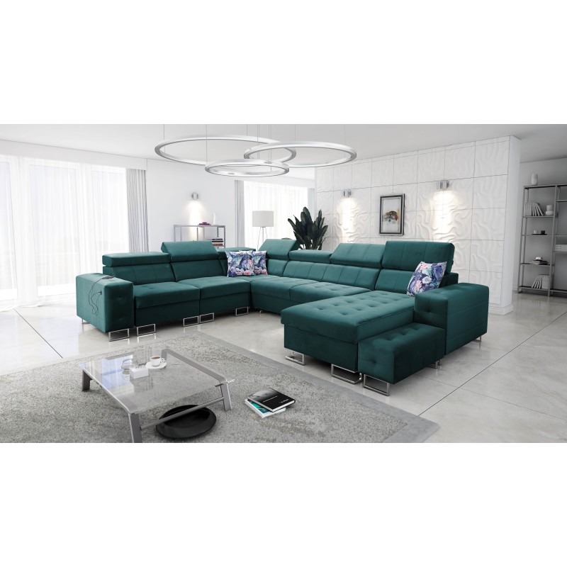 Esquina Fusion VIII con asiento acolchado y función de cama | Muebles de alta calidad Esquina Fusion VIII con asiento acolchado y función de cama | Muebles de alta calidad