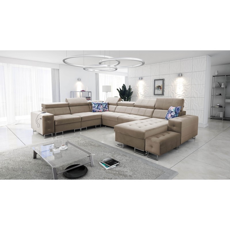 Esquina Fusion VIII con asiento acolchado y función de cama | Muebles de alta calidad Esquina Fusion VIII con asiento acolchado y función de cama | Muebles de alta calidad