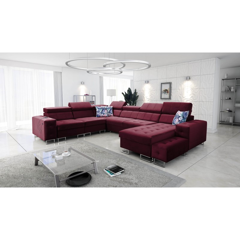 Esquina Fusion VIII con asiento acolchado y función de cama | Muebles de alta calidad Esquina Fusion VIII con asiento acolchado y función de cama | Muebles de alta calidad
