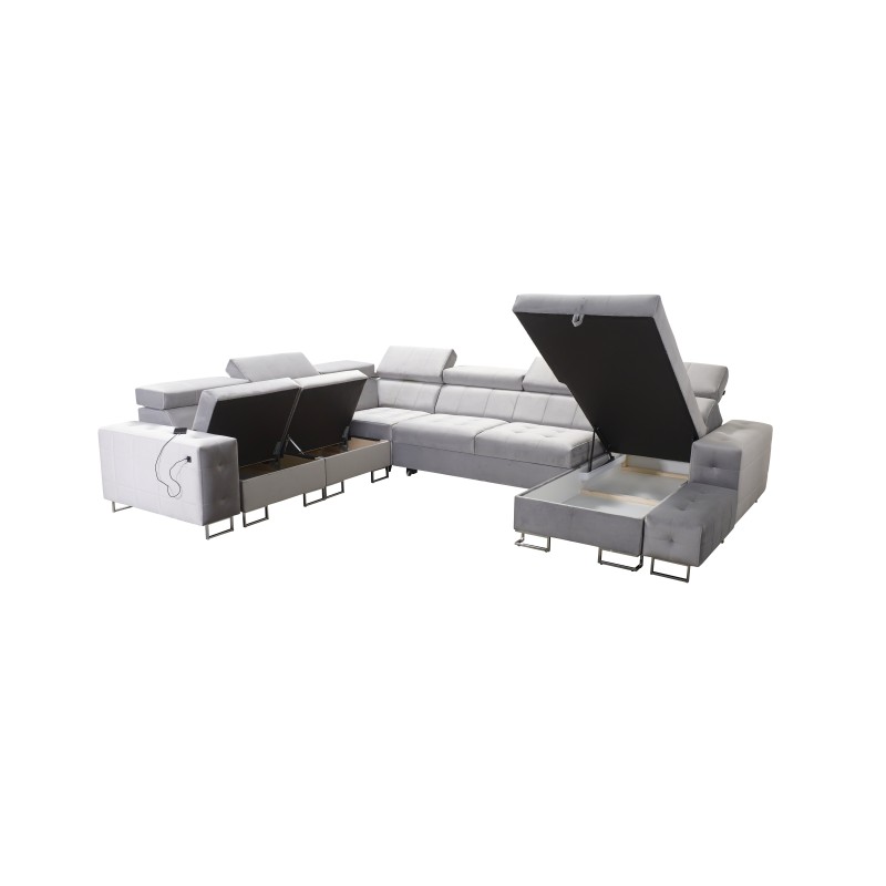 Esquina Fusion VIII con asiento acolchado y función de cama | Muebles de alta calidad Esquina Fusion VIII con asiento acolchado y función de cama | Muebles de alta calidad