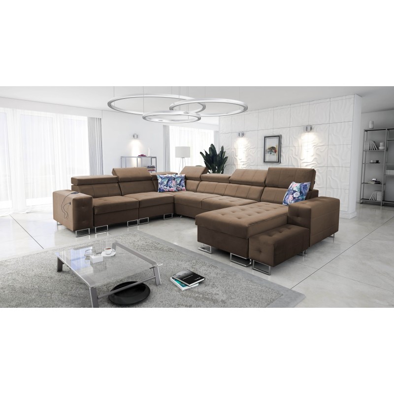 Esquina Fusion VIII con asiento acolchado y función de cama | Muebles de alta calidad Esquina Fusion VIII con asiento acolchado y función de cama | Muebles de alta calidad
