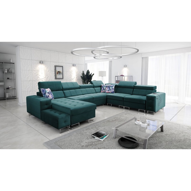 Esquina Fusion VIII con asiento acolchado y función de cama | Muebles de alta calidad Esquina Fusion VIII con asiento acolchado y función de cama | Muebles de alta calidad
