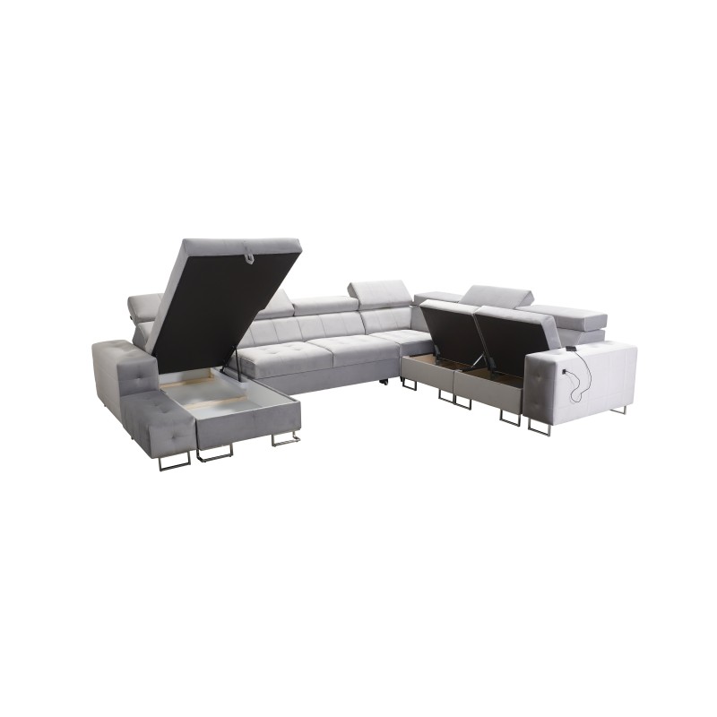 Esquina Fusion VIII con asiento acolchado y función de cama | Muebles de alta calidad Esquina Fusion VIII con asiento acolchado y función de cama | Muebles de alta calidad