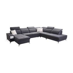 Sofá esquinero en forma de U Porto X: un mueble cómodo y elegante con función de cama Sofá esquinero en forma de U Porto X: un mueble cómodo y elegante con función de cama