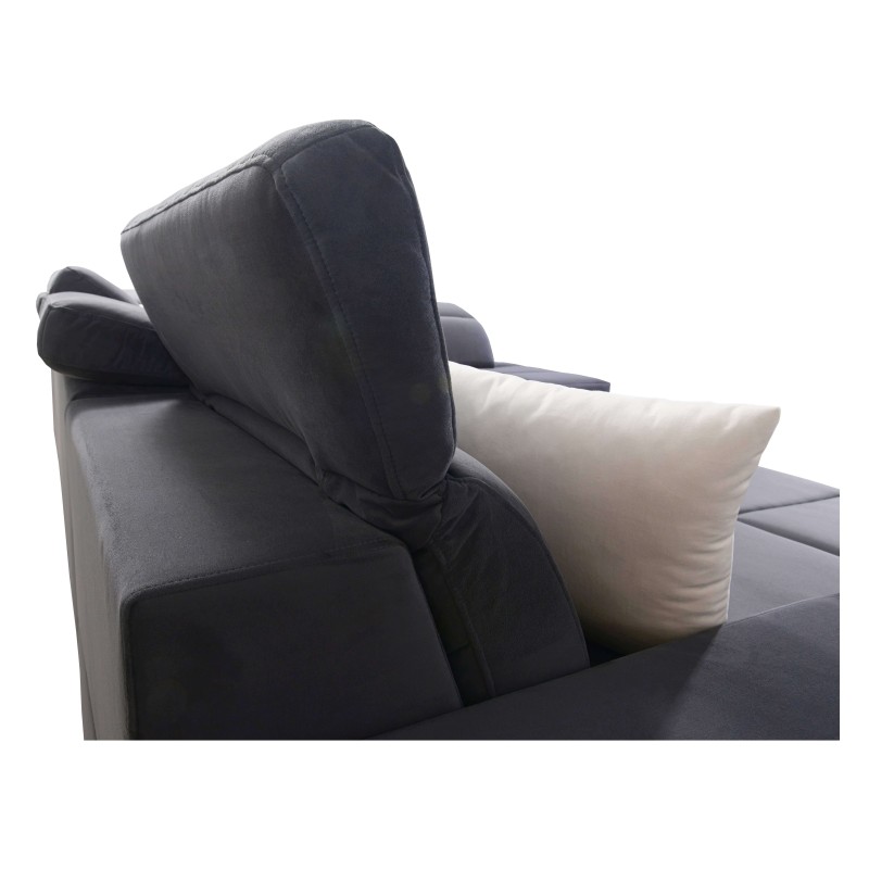 Sofá esquinero en forma de U Porto X: un mueble cómodo y elegante con función de cama Sofá esquinero en forma de U Porto X: un mueble cómodo y elegante con función de cama