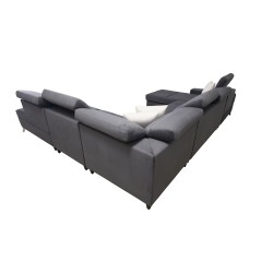 Sofá esquinero en forma de U Porto X: un mueble cómodo y elegante con función de cama Sofá esquinero en forma de U Porto X: un mueble cómodo y elegante con función de cama