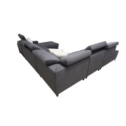 Sofá esquinero en forma de U Porto X: un mueble cómodo y elegante con función de cama Sofá esquinero en forma de U Porto X: un mueble cómodo y elegante con función de cama