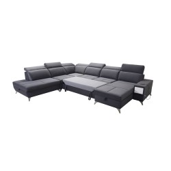 Sofá esquinero en forma de U Porto X: un mueble cómodo y elegante con función de cama Sofá esquinero en forma de U Porto X: un mueble cómodo y elegante con función de cama
