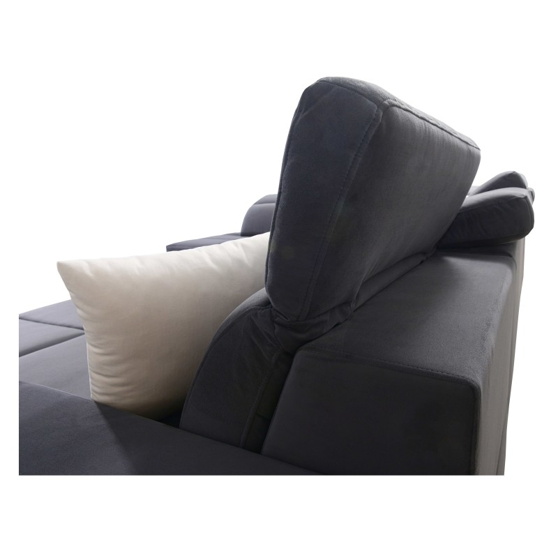 Sofá esquinero en forma de U Porto X: un mueble cómodo y elegante con función de cama Sofá esquinero en forma de U Porto X: un mueble cómodo y elegante con función de cama