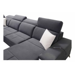 Sofá esquinero en forma de U Porto X: un mueble cómodo y elegante con función de cama Sofá esquinero en forma de U Porto X: un mueble cómodo y elegante con función de cama
