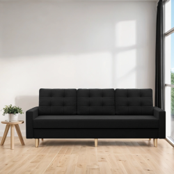 Sofa BLANK, Type of fabric - Group I, Filling - Foam, Color - BLACK Sofa BLANK, Type of fabric - Group I, Filling - Foam, Color - BLACK