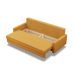 Sofa BLANK, Fabric type - Group II, Filling - Spring, Color - YELLOW Sofa BLANK, Fabric type - Group II, Filling - Spring, Color - YELLOW