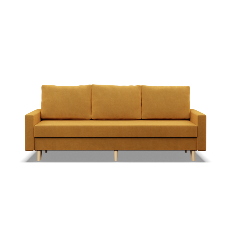 Sofa BLANK, Fabric type - Group II, Filling - Spring, Color - YELLOW Sofa BLANK, Fabric type - Group II, Filling - Spring, Color - YELLOW