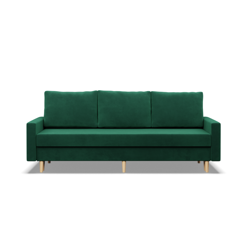 Sofa BLANK, Fabric type - Group II, Filling - Spring, Color - BOTTLE GREEN Sofa BLANK, Fabric type - Group II, Filling - Spring, Color - BOTTLE GREEN
