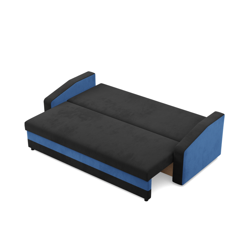 ORION Sofa, Filling - Spring, Color - BLACK + INK ORION Sofa, Filling - Spring, Color - BLACK + INK