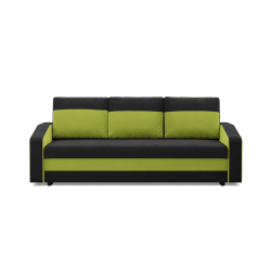 ORION Sofa, Filling - Spring, Color - BLACK + LIME ORION Sofa, Filling - Spring, Color - BLACK + LIME