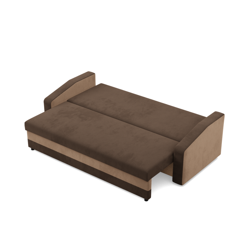 ORION Sofa, Filling - Spring, Color - BROWN + CAPPUCCINO ORION Sofa, Filling - Spring, Color - BROWN + CAPPUCCINO