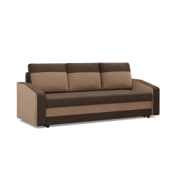 ORION Sofa, Filling - Spring, Color - BROWN + CAPPUCCINO