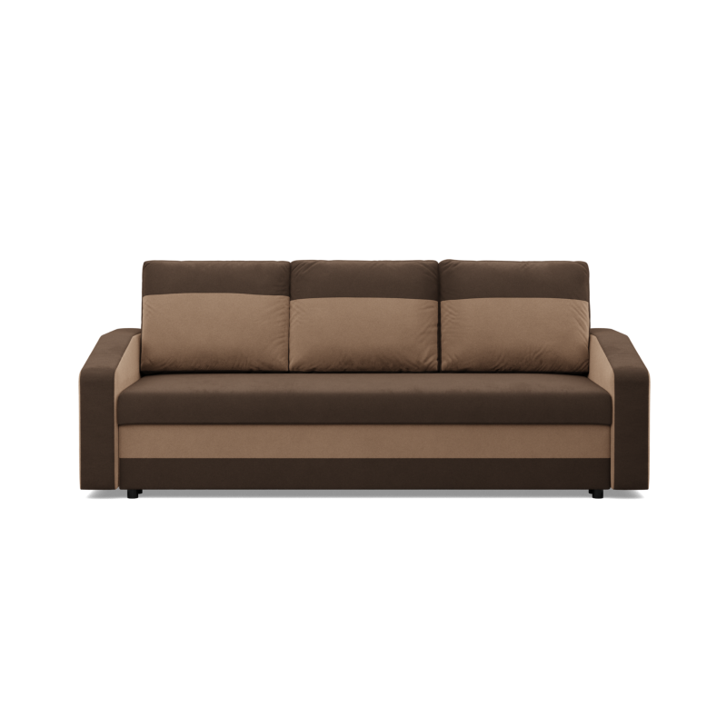 ORION Sofa, Filling - Spring, Color - BROWN + CAPPUCCINO ORION Sofa, Filling - Spring, Color - BROWN + CAPPUCCINO