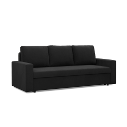 NEO Micro Sofa, Filling - Foam, Color - BLACK, Type of armrest - Straight NEO Micro Sofa, Filling - Foam, Color - BLACK, Type of armrest - Straight