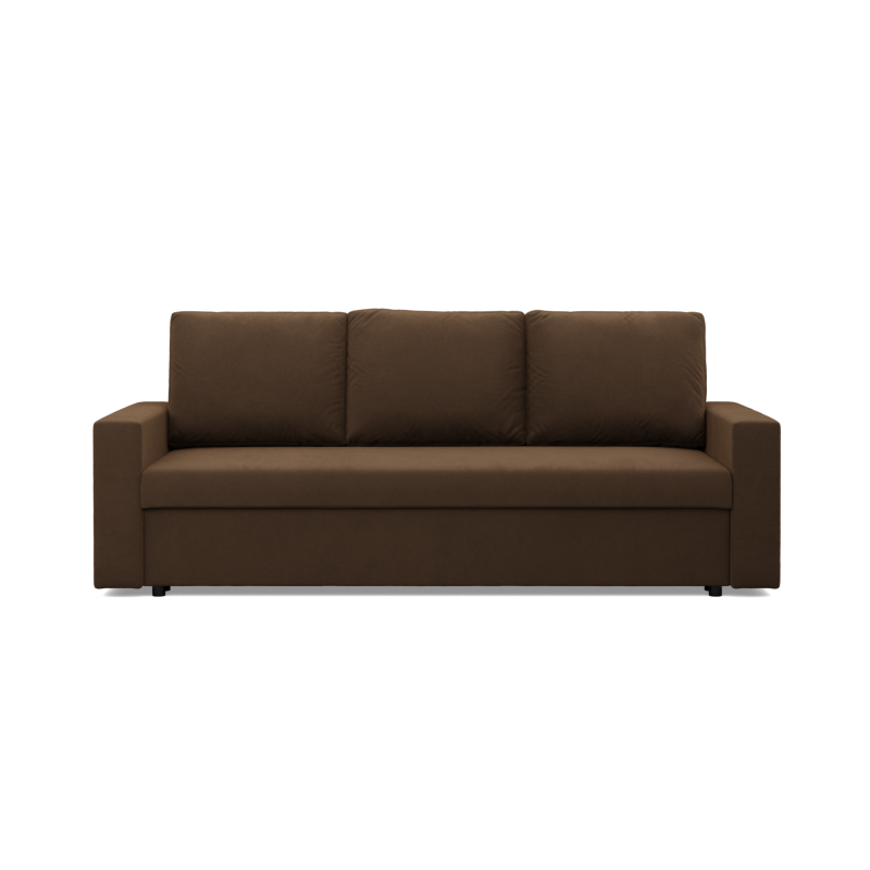 NEO Micro Sofa, Filling - Foam, Color - BROWN, Armrest Type - Straight NEO Micro Sofa, Filling - Foam, Color - BROWN, Armrest Type - Straight